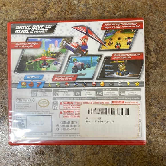 New Nintendo 3DS Mario Kart 7 game - Picture 2 of 2